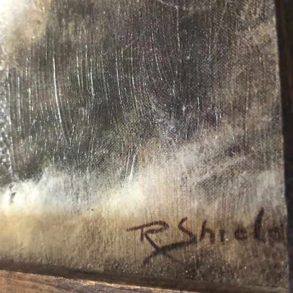 R. Shield Still Life Oil Painting - Picture 4 of 7